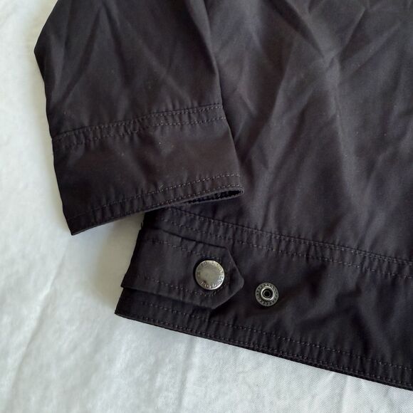 Polo Ralph Lauren Boys Built-In Hood Black Fall Jacket Lightweight Zip Up Sz 6 - Picture 7 of 8